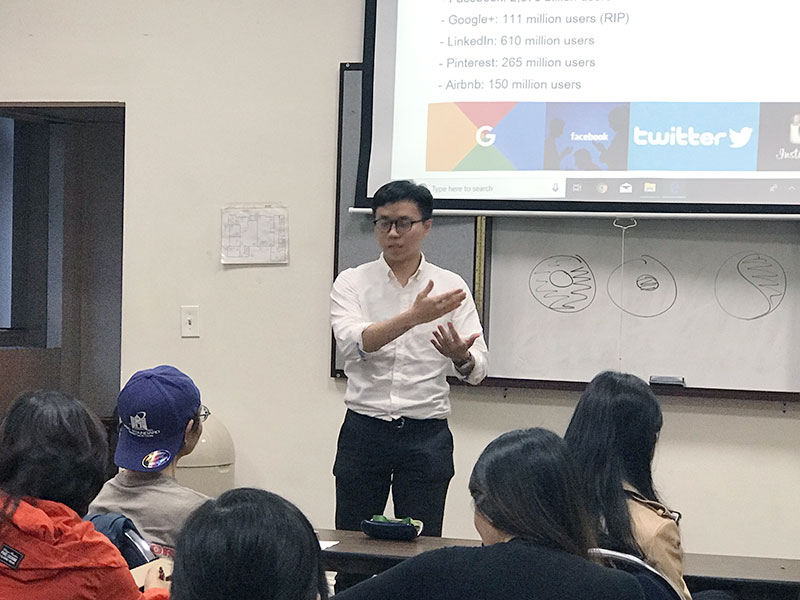 American style business seminar 